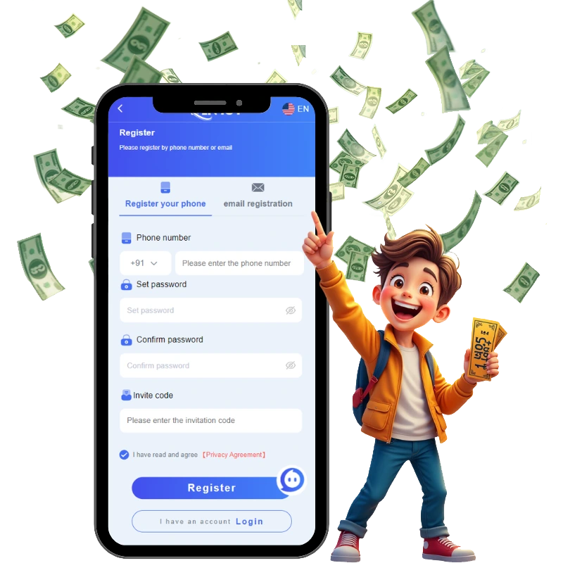 Win 101 phone register